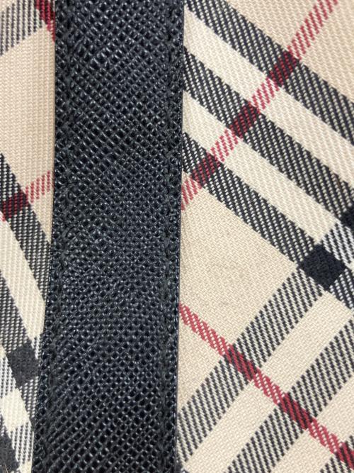 BURBERRY（バーバリー）BURBERRY (バーバリー) ノバチェック ハンドバッグ ベージュの古着・服飾アイテム