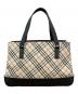 BURBERRY（バーバリー）の古着「ノバチェック ハンドバッグ」｜ベージュ