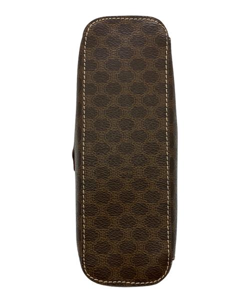 CELINE（セリーヌ）CELINE (セリーヌ) マカダム バニティバッグ ブラウンの古着・服飾アイテム