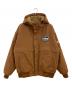 X-LARGE（エクストララージ）の古着「NYLON PUFFER JACKET」｜ブラウン