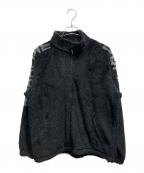 SUPREMEシュプリーム）の古着「Shoulder Logo Fleece Jacket ボアジャケット」｜ブラック