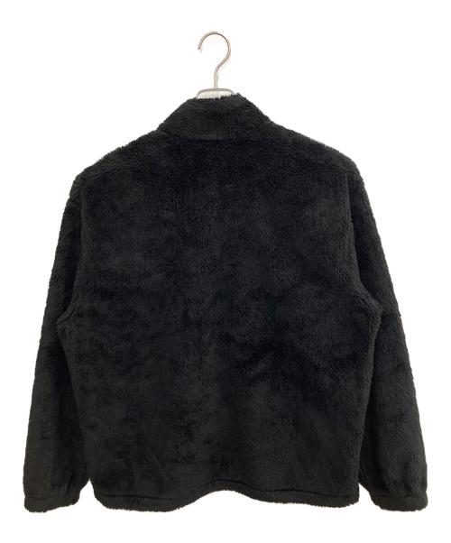 SUPREME（シュプリーム）SUPREME (シュプリーム) Shoulder Logo Fleece Jacket ボアジャケット ブラック サイズ:SIZE Mの古着・服飾アイテム