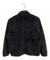 SUPREME (シュプリーム) Shoulder Logo Fleece Jacket ボアジャケット ブラック サイズ:SIZE M：27000円
