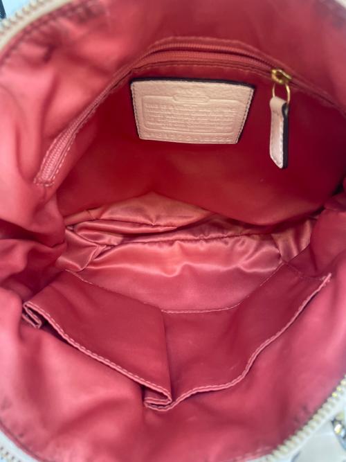 COACH（コーチ）COACH (コーチ) マディソン 2WAYショルダーバッグ アイボリーの古着・服飾アイテム