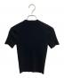 DIESEL (ディーゼル) 半袖ニット ブラック サイズ:SIZE XS：20000円