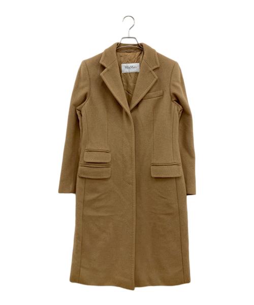 MaxMara（マックスマーラ）MaxMara (マックスマーラ) キャメルコート ブラウン サイズ:SIZE 44の古着・服飾アイテム