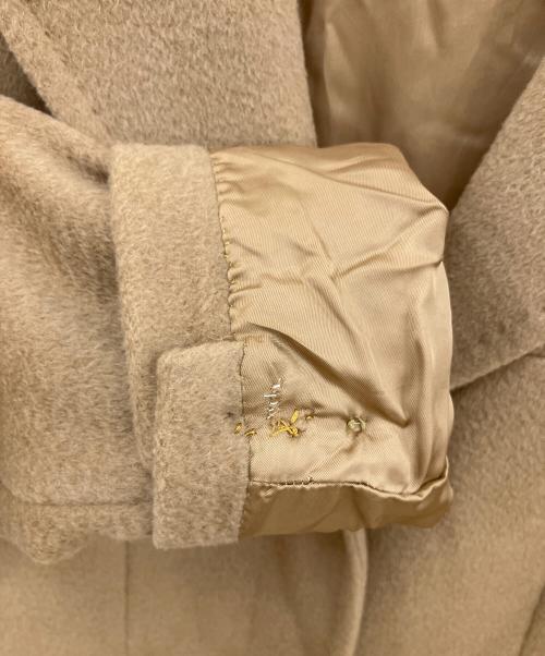 MaxMara（マックスマーラ）MaxMara (マックスマーラ) キャメルコート ブラウン サイズ:SIZE 44の古着・服飾アイテム