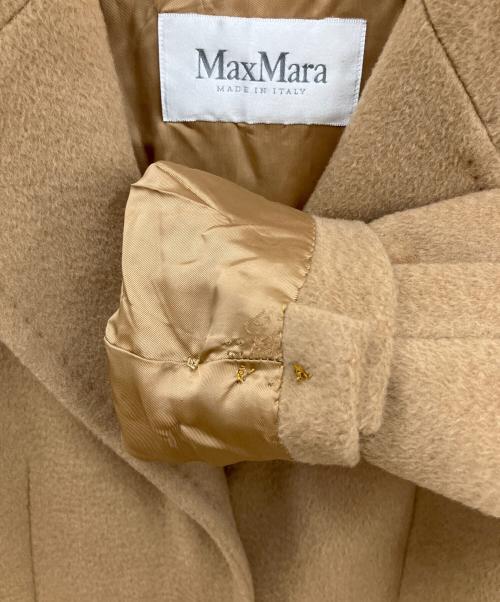 MaxMara（マックスマーラ）MaxMara (マックスマーラ) キャメルコート ブラウン サイズ:SIZE 44の古着・服飾アイテム