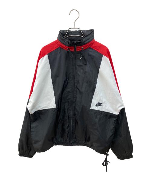 NIKE（ナイキ）NIKE (ナイキ) ナイロンジャケット ホワイト×レッド サイズ:SIZE Mの古着・服飾アイテム