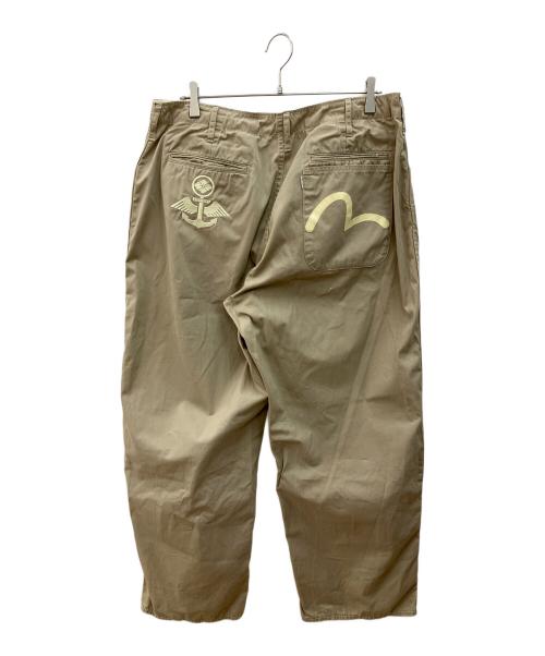 EVISU（エヴィス）EVISU (エヴィス) パンツ ベージュ サイズ:SIZE 38の古着・服飾アイテム