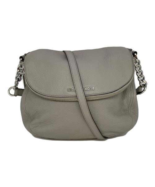 MICHAEL KORS（マイケルコース）MICHAEL KORS (マイケルコース) ベッドフォード 2WAYショルダーバッグ ライトグレーの古着・服飾アイテム