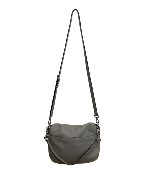 MICHAEL KORS（マイケルコース）MICHAEL KORS (マイケルコース) ベッドフォード 2WAYショルダーバッグ ライトグレーの古着・服飾アイテム