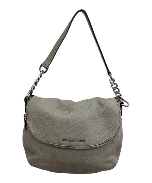 MICHAEL KORS（マイケルコース）MICHAEL KORS (マイケルコース) ベッドフォード 2WAYショルダーバッグ ライトグレーの古着・服飾アイテム