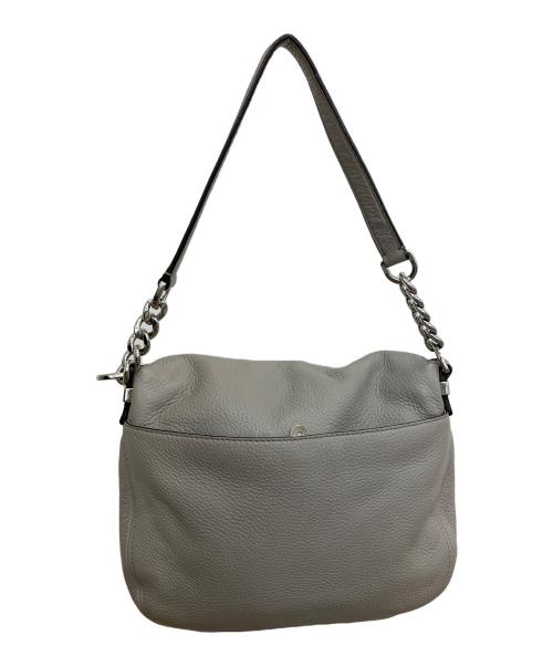 MICHAEL KORS（マイケルコース）MICHAEL KORS (マイケルコース) ベッドフォード 2WAYショルダーバッグ ライトグレーの古着・服飾アイテム