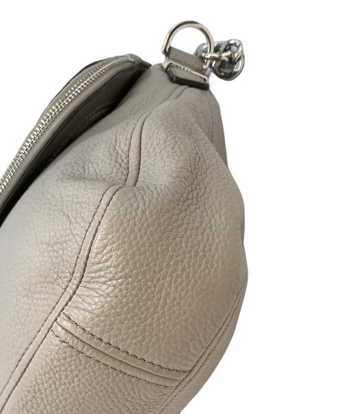 MICHAEL KORS（マイケルコース）MICHAEL KORS (マイケルコース) ベッドフォード 2WAYショルダーバッグ ライトグレーの古着・服飾アイテム