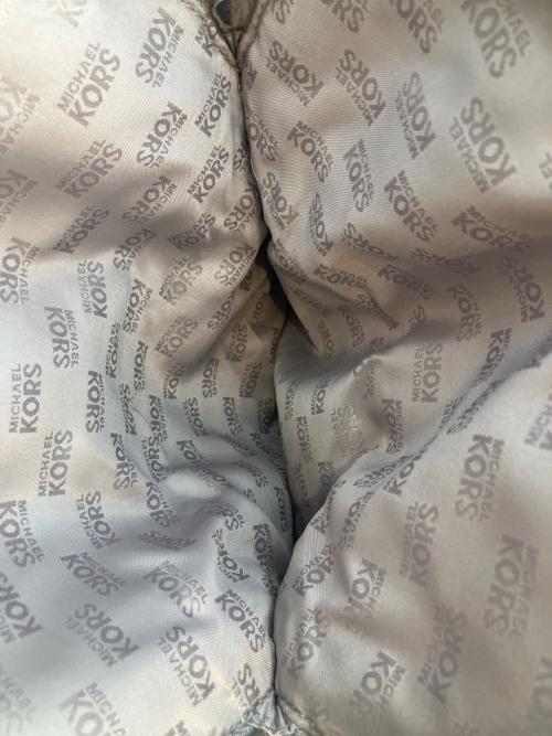 MICHAEL KORS（マイケルコース）MICHAEL KORS (マイケルコース) ベッドフォード 2WAYショルダーバッグ ライトグレーの古着・服飾アイテム