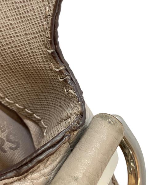 MICHAEL KORS（マイケルコース）MICHAEL KORS (マイケルコース) ベッドフォード 2WAYショルダーバッグ ライトグレーの古着・服飾アイテム