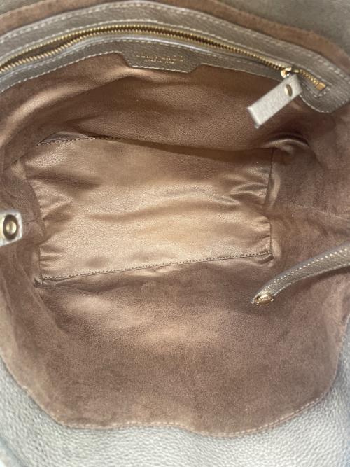 JIMMY CHOO（ジミーチュウ）JIMMY CHOO (ジミーチュウ) スタースタッズ トートバッグ ゴールドの古着・服飾アイテム