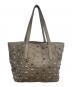 JIMMY CHOO (ジミーチュウ) スタースタッズ トートバッグ ゴールド：25000円