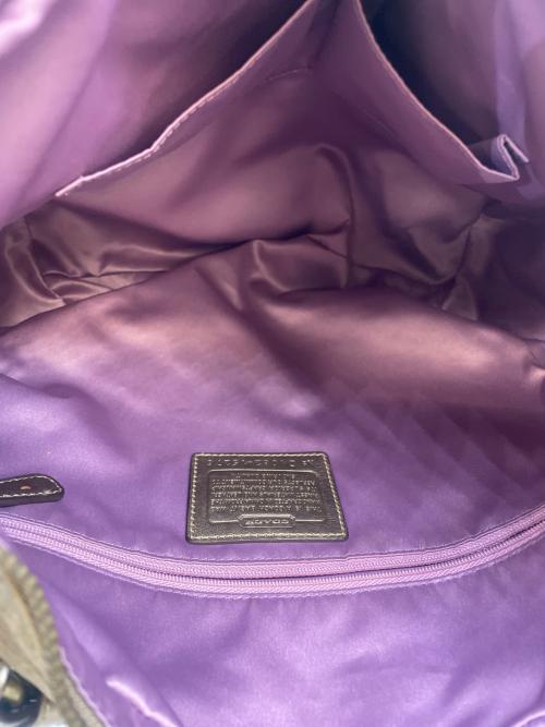 COACH（コーチ）COACH (コーチ) 2WAYバッグ ゴールドの古着・服飾アイテム