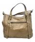 COACH (コーチ) 2WAYバッグ ゴールド：7000円