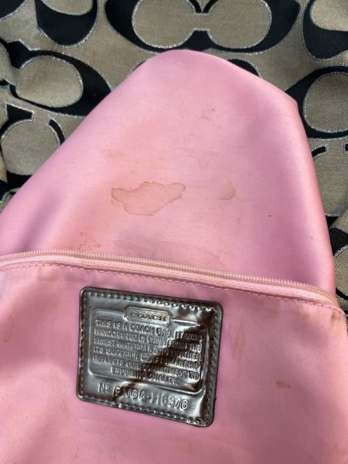 COACH（コーチ）COACH (コーチ) シグネチャー ワンショルダーバッグ グレーの古着・服飾アイテム