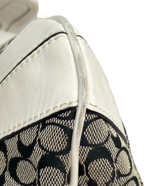 COACH（コーチ）COACH (コーチ) シグネチャー ワンショルダーバッグ ブラックの古着・服飾アイテム