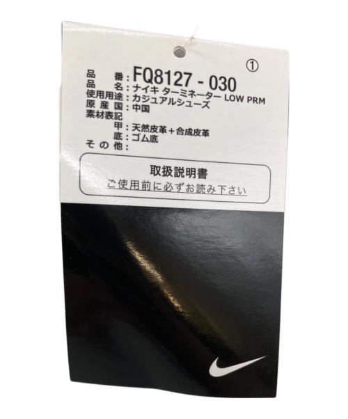 NIKE（ナイキ）NIKE (ナイキ) ターミネーター ロー プレミアム ホワイト×ブラック サイズ:28 未使用品の古着・服飾アイテム