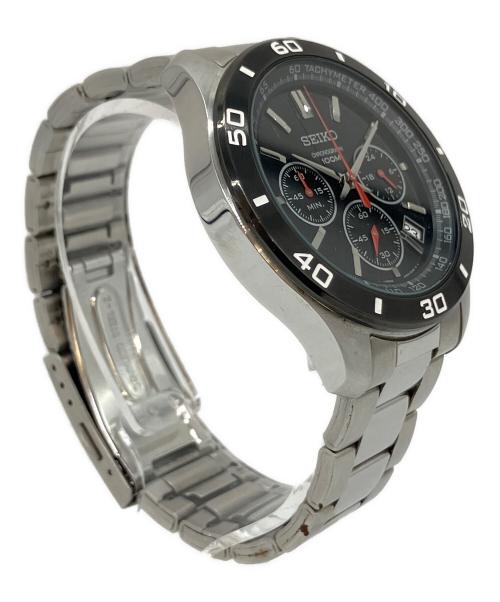 SEIKO（セイコー）SEIKO (セイコー) 腕時計 ブラックの古着・服飾アイテム