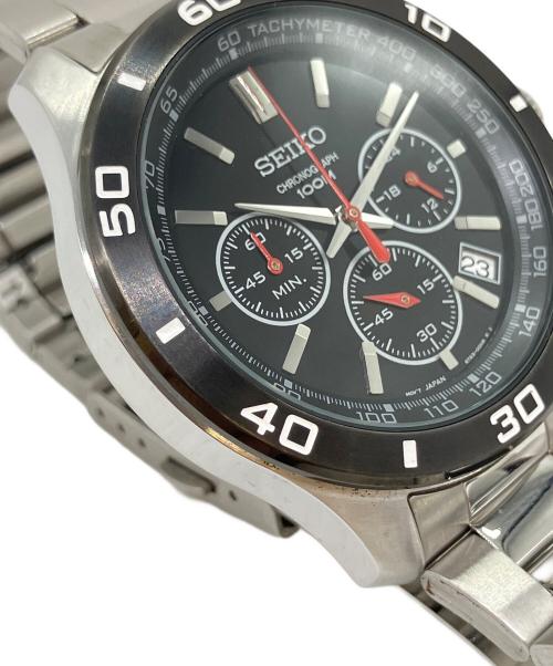 SEIKO（セイコー）SEIKO (セイコー) 腕時計 ブラックの古着・服飾アイテム
