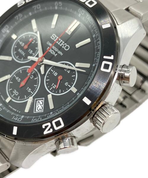 SEIKO（セイコー）SEIKO (セイコー) 腕時計 ブラックの古着・服飾アイテム