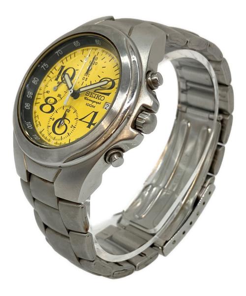 SEIKO（セイコー）SEIKO (セイコー) 腕時計 イエローの古着・服飾アイテム