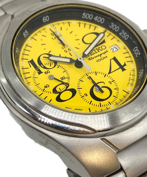 SEIKO（セイコー）SEIKO (セイコー) 腕時計 イエローの古着・服飾アイテム
