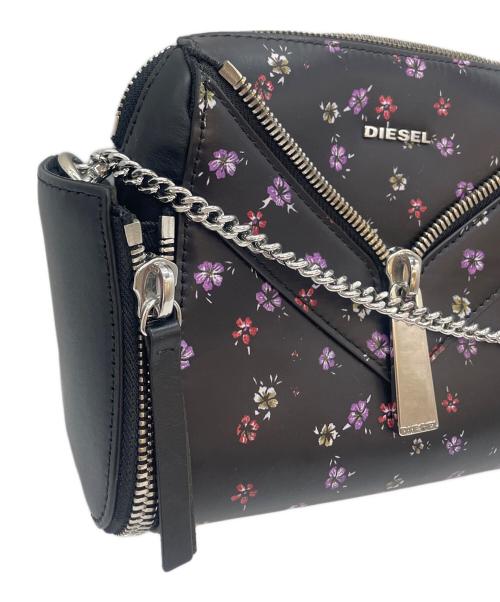 DIESEL（ディーゼル）DIESEL (ディーゼル) V字ジッパー 2WAYバッグ ブラックの古着・服飾アイテム