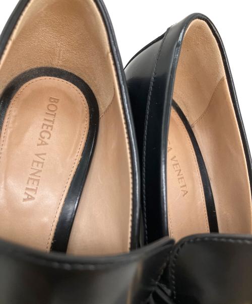 BOTTEGA VENETA（ボッテガベネタ）BOTTEGA VENETA (ボッテガベネタ) ムッシュローファーパンプス ブラック サイズ:37の古着・服飾アイテム