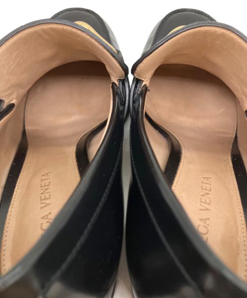 BOTTEGA VENETA（ボッテガベネタ）BOTTEGA VENETA (ボッテガベネタ) ムッシュローファーパンプス ブラック サイズ:37の古着・服飾アイテム