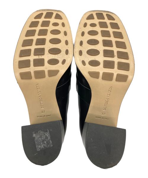 BOTTEGA VENETA（ボッテガベネタ）BOTTEGA VENETA (ボッテガベネタ) ムッシュローファーパンプス ブラック サイズ:37の古着・服飾アイテム