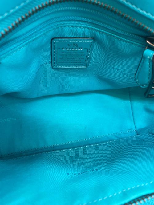 COACH（コーチ）COACH (コーチ) Swagger 2WAYバッグ ブルーの古着・服飾アイテム