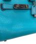 中古・古着 COACH (コーチ) Swagger 2WAYバッグ ブルー：11000円