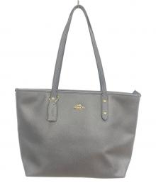 COACH（コーチ）の古着「シティ トートバッグ」｜グレー