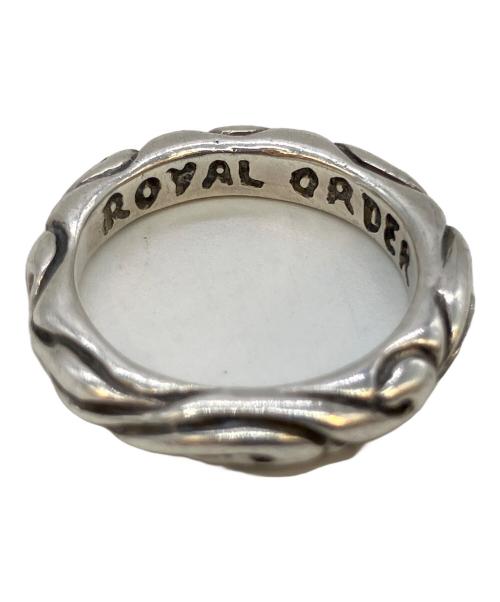 ROYAL ORDER（ロイヤルオーダー）ROYAL ORDER (ロイヤルオーダー) シルバーリング シルバー サイズ:8号の古着・服飾アイテム