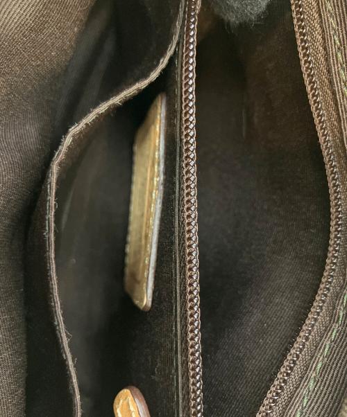 COACH（コーチ）COACH (コーチ) コスメポーチ ベージュの古着・服飾アイテム