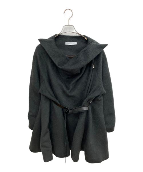 YOHEI OHNO（ヨウヘイオオノ）YOHEI OHNO (ヨウヘイオオノ) Swallow Collar Coat タイロッケンコート グレー サイズ:SIZE 36の古着・服飾アイテム