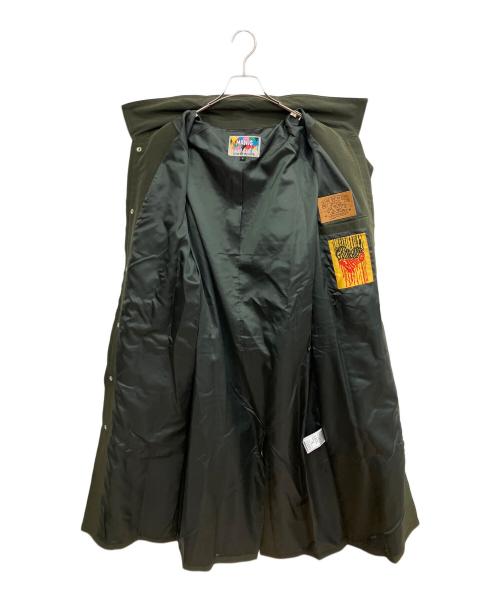 GRAPHISTE MAN.G（グラフィスト マンジー）GRAPHISTE MAN.G (グラフィスト マンジー) トレンチコート グリーン サイズ:SIZE Freeの古着・服飾アイテム