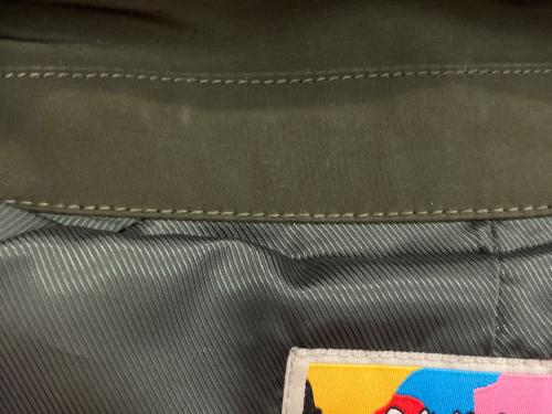 GRAPHISTE MAN.G（グラフィスト マンジー）GRAPHISTE MAN.G (グラフィスト マンジー) トレンチコート グリーン サイズ:SIZE Freeの古着・服飾アイテム