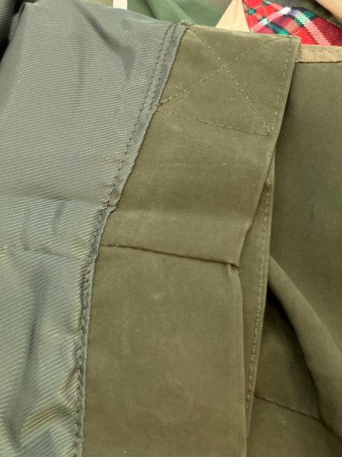 GRAPHISTE MAN.G（グラフィスト マンジー）GRAPHISTE MAN.G (グラフィスト マンジー) トレンチコート グリーン サイズ:SIZE Freeの古着・服飾アイテム