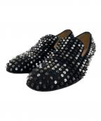 Christian Louboutinクリスチャン・ルブタン）の古着「ROLLERBOY SPIKES」｜ブラック