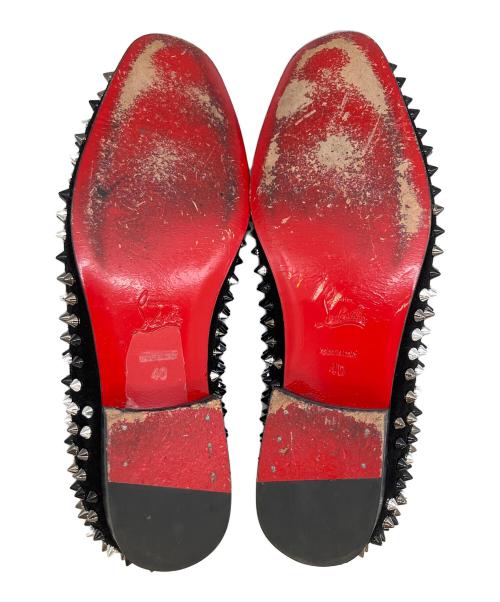 Christian Louboutin（クリスチャン・ルブタン）Christian Louboutin (クリスチャン・ルブタン) ROLLERBOY SPIKES ブラック サイズ:SIZE 40の古着・服飾アイテム