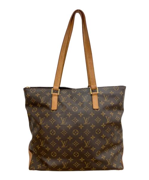 LOUIS VUITTON（ルイ ヴィトン）LOUIS VUITTON (ルイ ヴィトン) モノグラム カバメゾ ショルダートートバッグ ブラウンの古着・服飾アイテム
