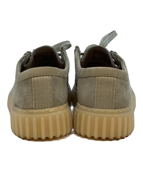 CLARKS（クラークス）CLARKS (クラークス) Torhill Lo モカシンシューズ グリーン×ベージュ サイズ:SIZE 24.5cmの古着・服飾アイテム